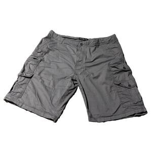 Iron Co Sz 40 Gray Cargo Shorts